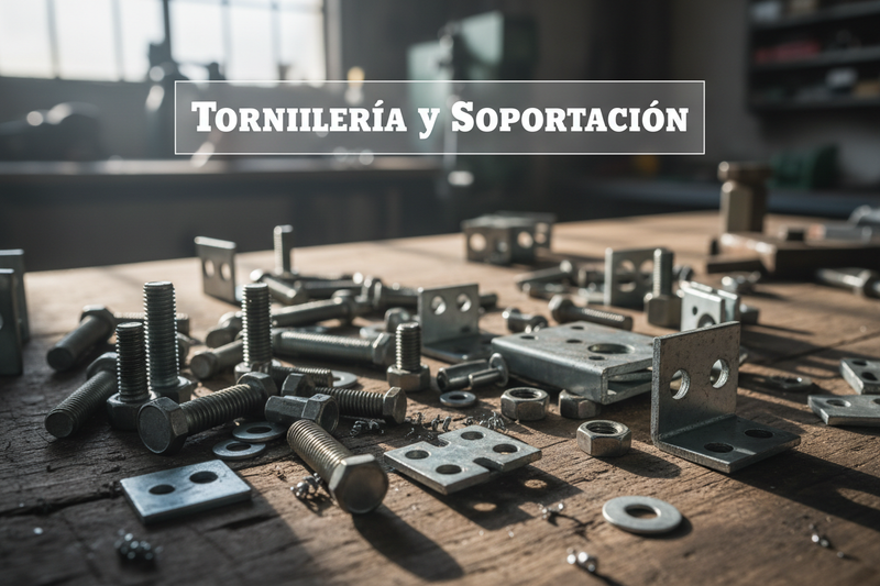 Tornillería y Soportación